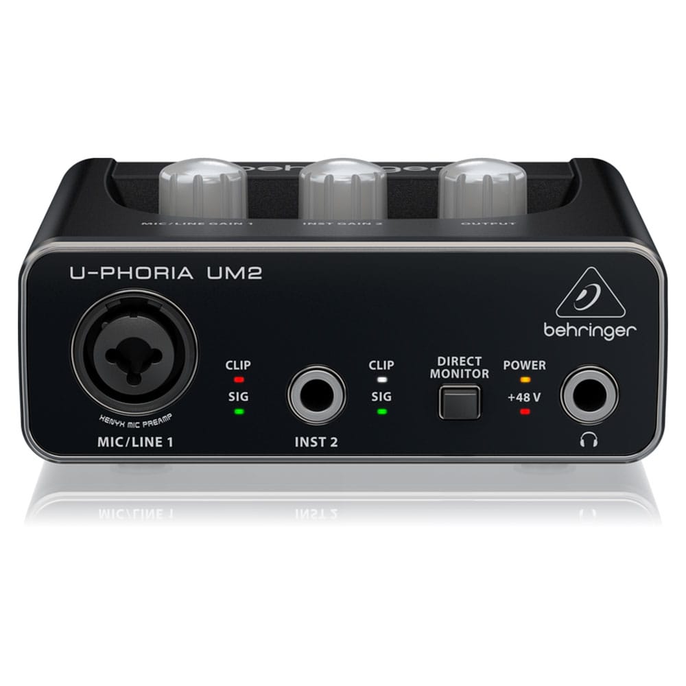 Behringer U-Phoria UM2 – Interfaz de Audio USB