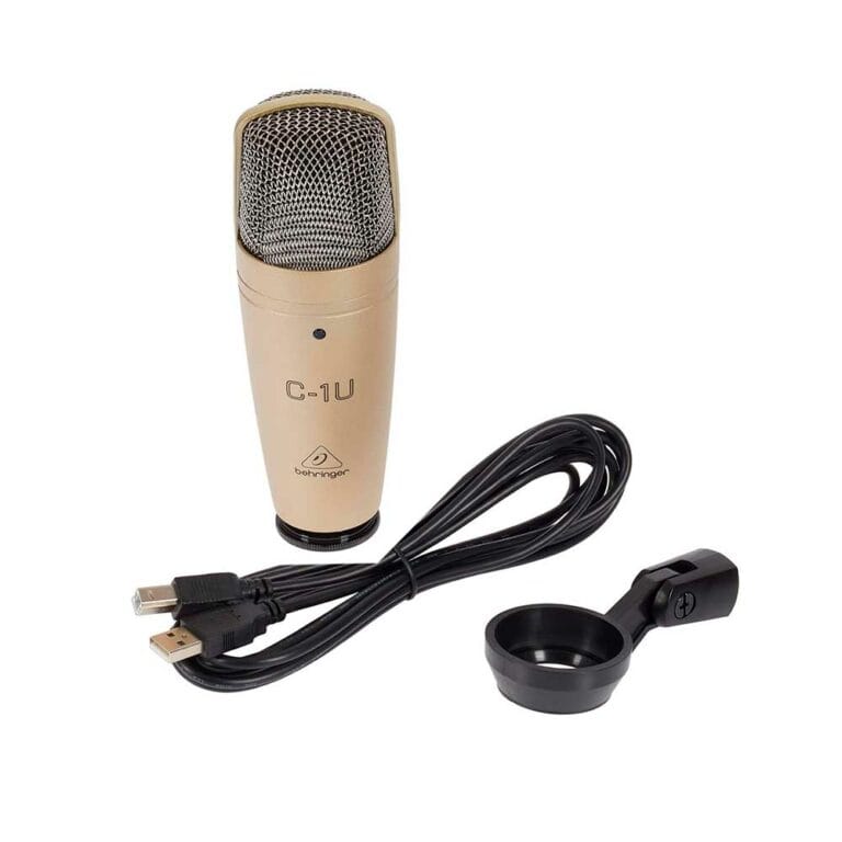Behringer C-1U Micrófono de Condensador de Estudio USB - Imagen 5