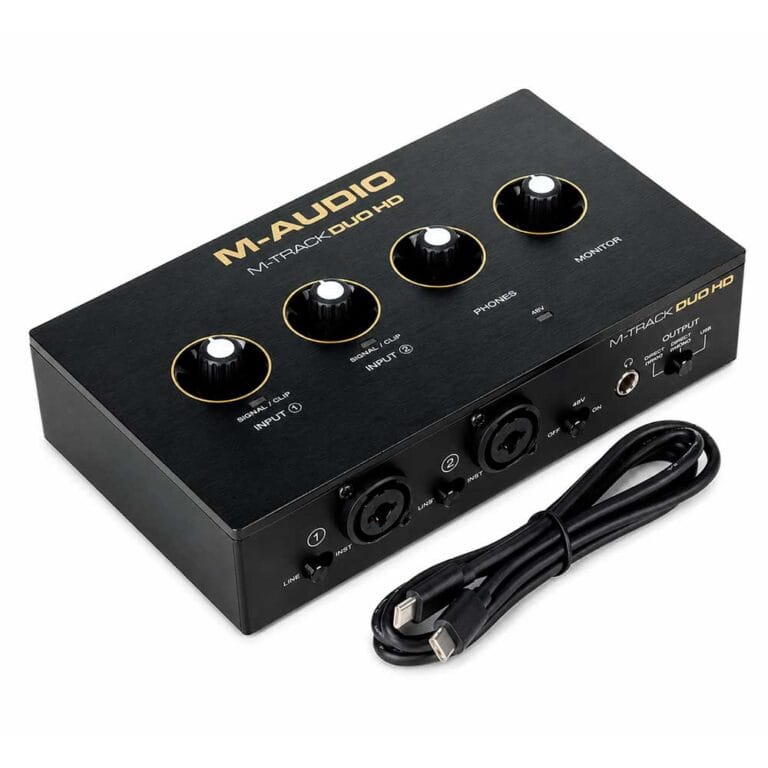 M-Audio M-Track Duo HD – Interfaz de audio USB-C - Imagen 2