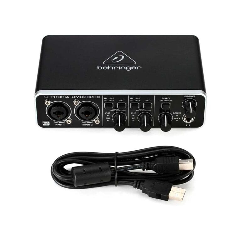 Behringer U-Phoria UMC202HD Interfaz de audio USB - Imagen 2