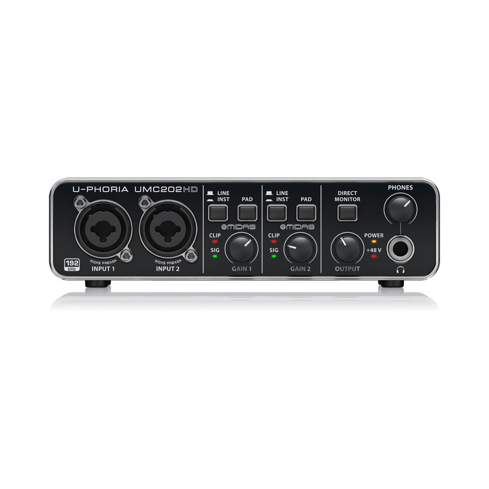 Behringer U-Phoria UMC202HD Interfaz de audio USB - Imagen 4